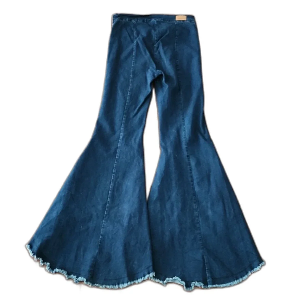 Judy Blue Super Flare Fit Pull On Jeans, Dark Wash Blue, Size 7/28, JB8486 - Picture 5 of 11